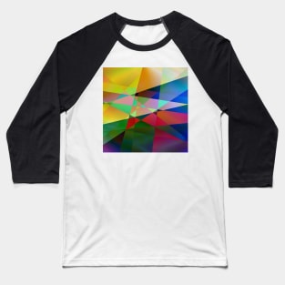 multicolored texture design Baseball T-Shirt